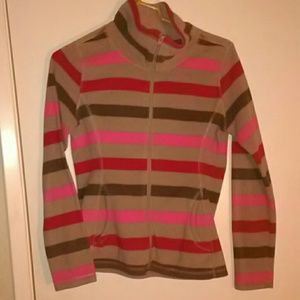 Striped Turtle Neck Jacket (Old Navy)